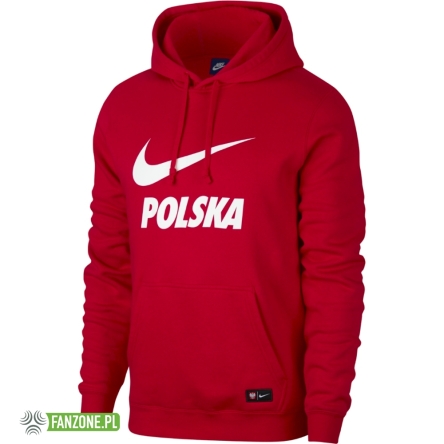 Polska - bluza z kapturem 2018-19 (NIKE)
