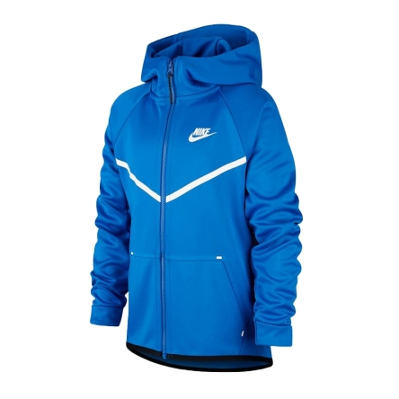 Bluza juniorska Nike JR NSW Hoodie FZ rozmiar XL (164 cm) niebieska