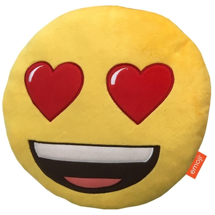 Emoji - poduszka Oczy-serca