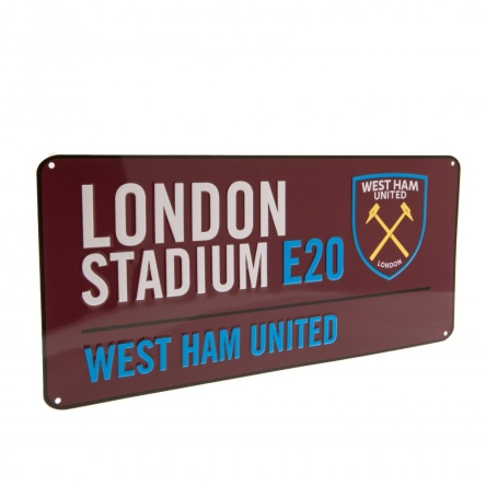 West Ham United - tabliczka 