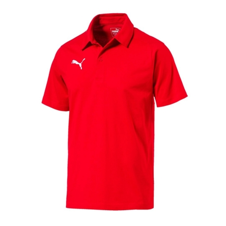Koszulka Puma LIGA Casuals Polo rozmiar M czerwona