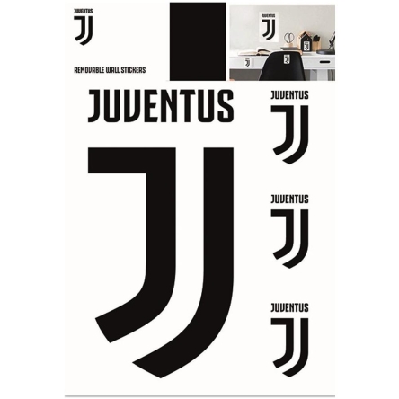 Juventus Turyn - naklejka na ścianę A4