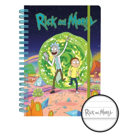 Rick i Morty - notatnik