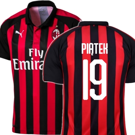AC Milan - koszulka Puma z nadrukiem PIĄTEK 19 rozmiar M