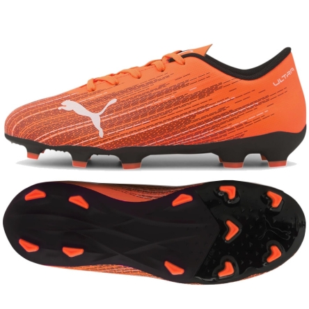 Buty piłkarskie Puma Ultra 4.1 FG AG JUNIOR rozmiar 34 1/2 pomarańczowe