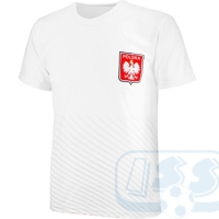 Koszulka kibica Polski biała