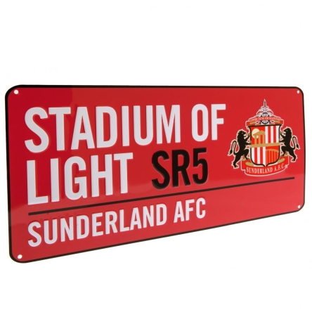 Sunderland AFC - tabliczka 