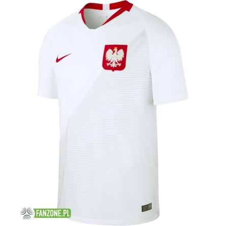 Polska - juniorska koszulka reprezentacji Polski 2018-2019 (NIKE) rozmiar 116-128 cm XS