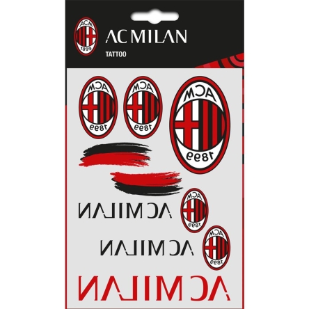 AC Milan - zestaw tatuaży