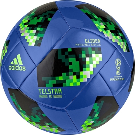 Adidas - piłka Telstar Glider rozmiar 5 (niebieska)