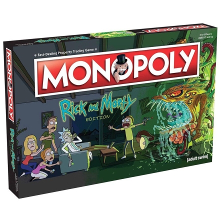 Rick i Morty - gra Monopol