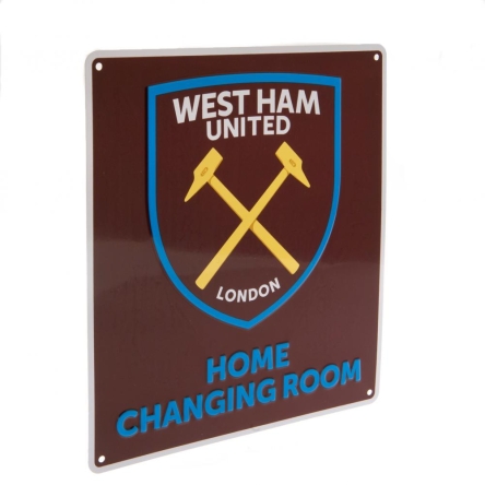West Ham United - znak metalowy