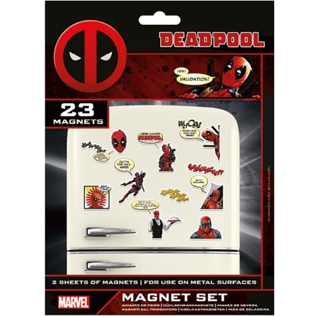Deadpool - magnesy na lodówkę