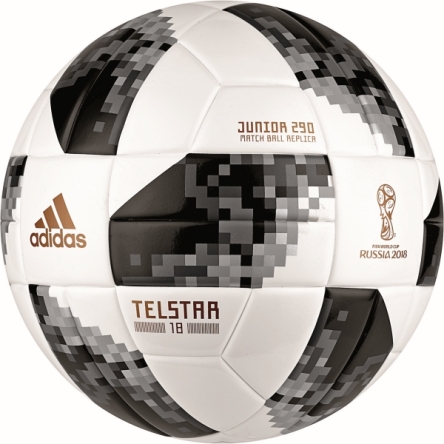 Mistrzostwa Świata Rosja 2018 - piłka Adidas TELSTAR JUNIOR 290 rozmiar 5