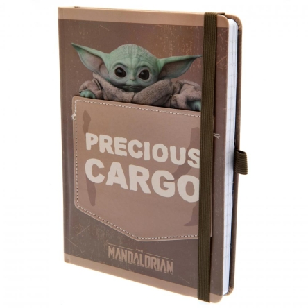 Gwiezdne Wojny The Mandalorian - notatnik - Precious Cargo